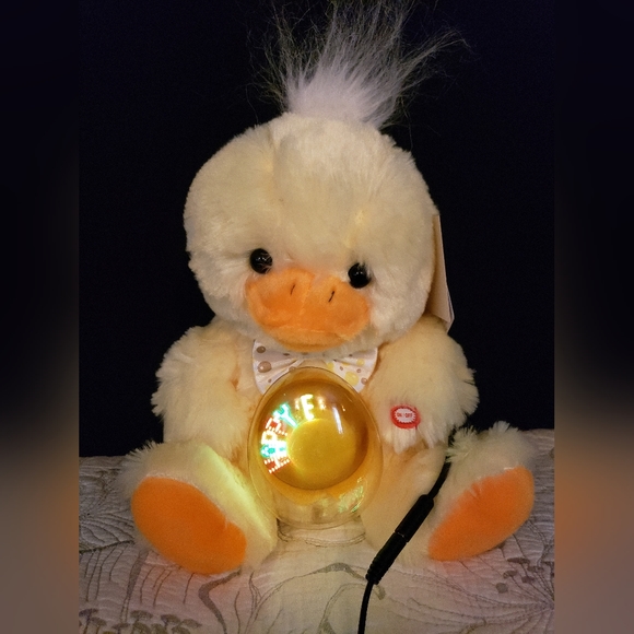 Switch Adapted Easter Baby Chick for Special Needs Child, Animated Plush Toy - Picture 4 of 6